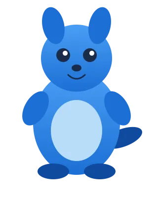 Readeroo the kangaroo mascot